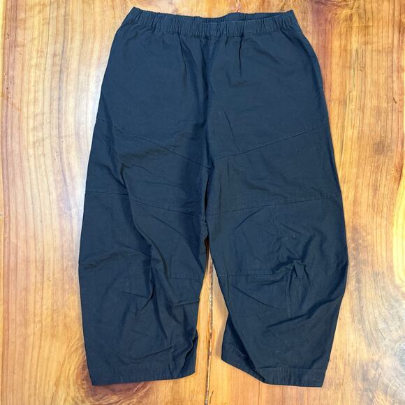 Roucha Women's Barrel Pants CC 10-14 Cotton Drawstring Canvas Peka Crop TT24 - Picture 1 of 5